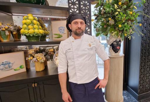 El chef Carlos Cuevas