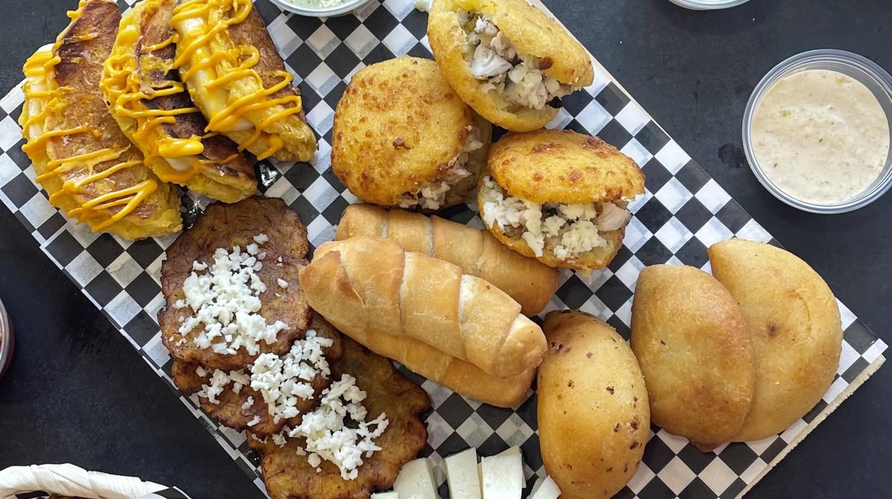 The Venezuelan Box es el plato estrella de A Que Flipas Grill