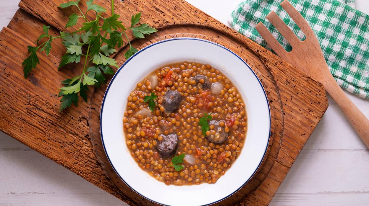 Lentejas con chorizo al estilo de la abuela