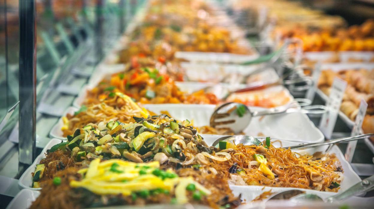 La cantidad y variedad de comida hace a los buffet libres muy apetecibles