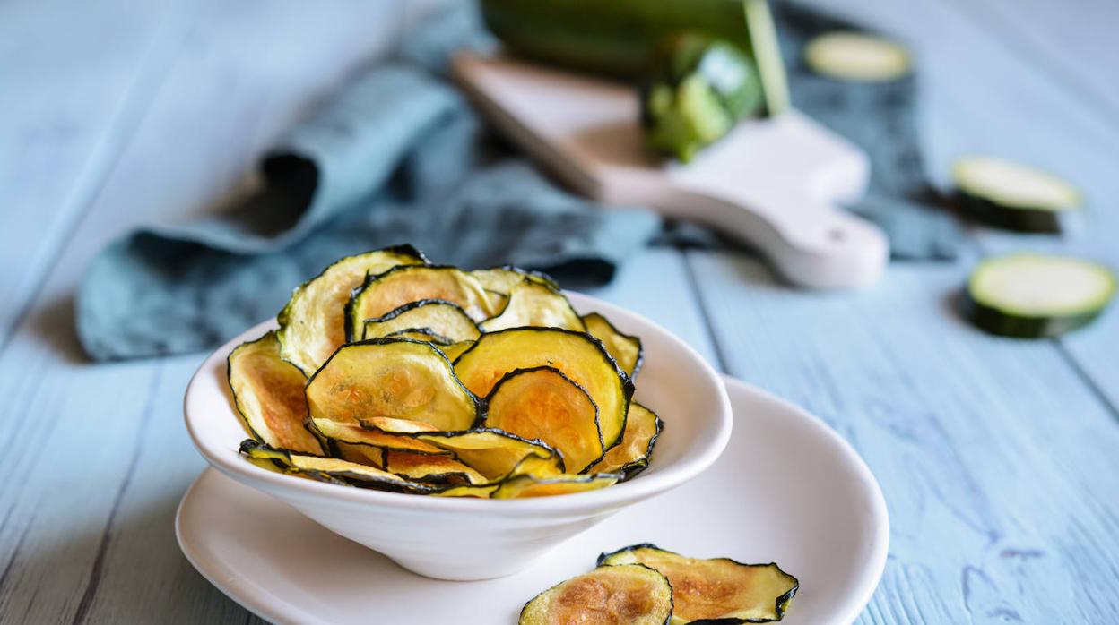 Estos chips son unos aperitivos o un acompañamiento muy saludable