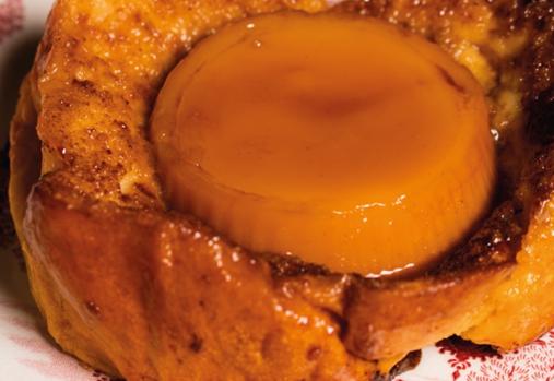 Torrija con tocino de cielo