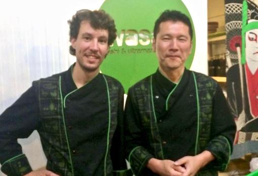 Humberto de Juan y Hiroyuki Mashida