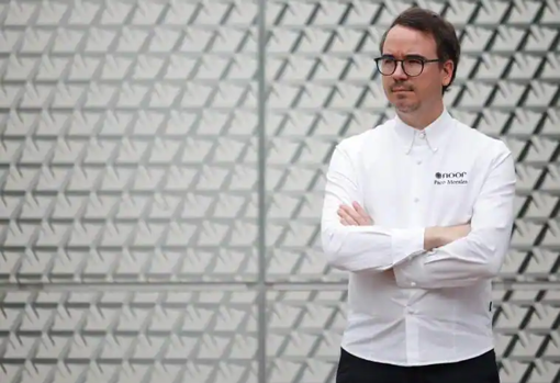 Paco Morales en su restaurante Noor