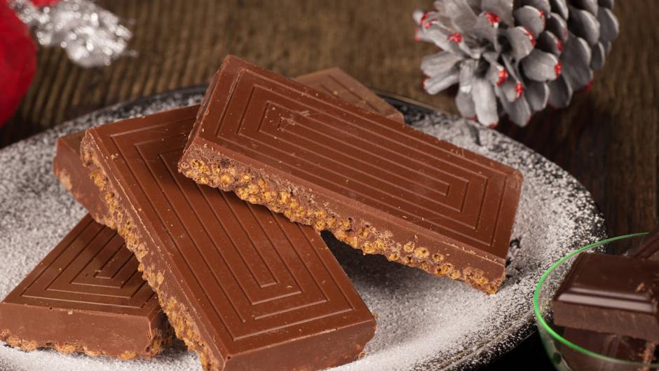 Cómo hacer turrón de chocolate crujiente casero: la versión más sencilla de esta receta navideña
