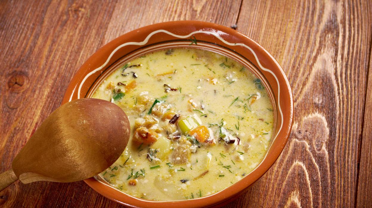 Esta sopa está deliciosa y es muy fácil de preparar