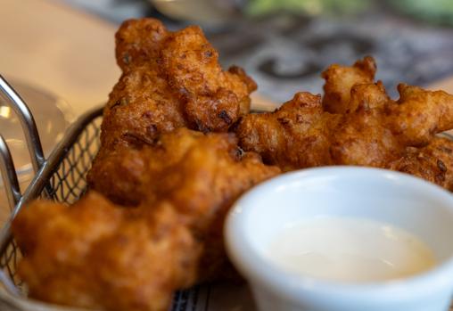Buñuelos de bacalao
