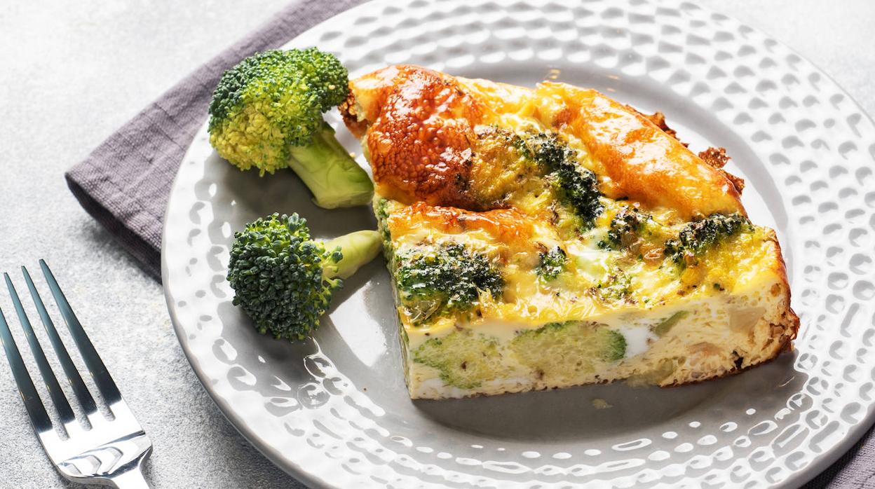 Esta tortilla es fácil de hacer y está deliciosa