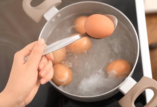 Cuece los huevos sólo el tiempo justo