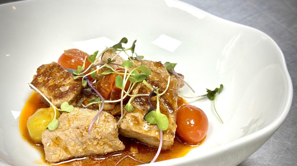 El restaurante Azahar rinde tributo al atún rojo de almadraba