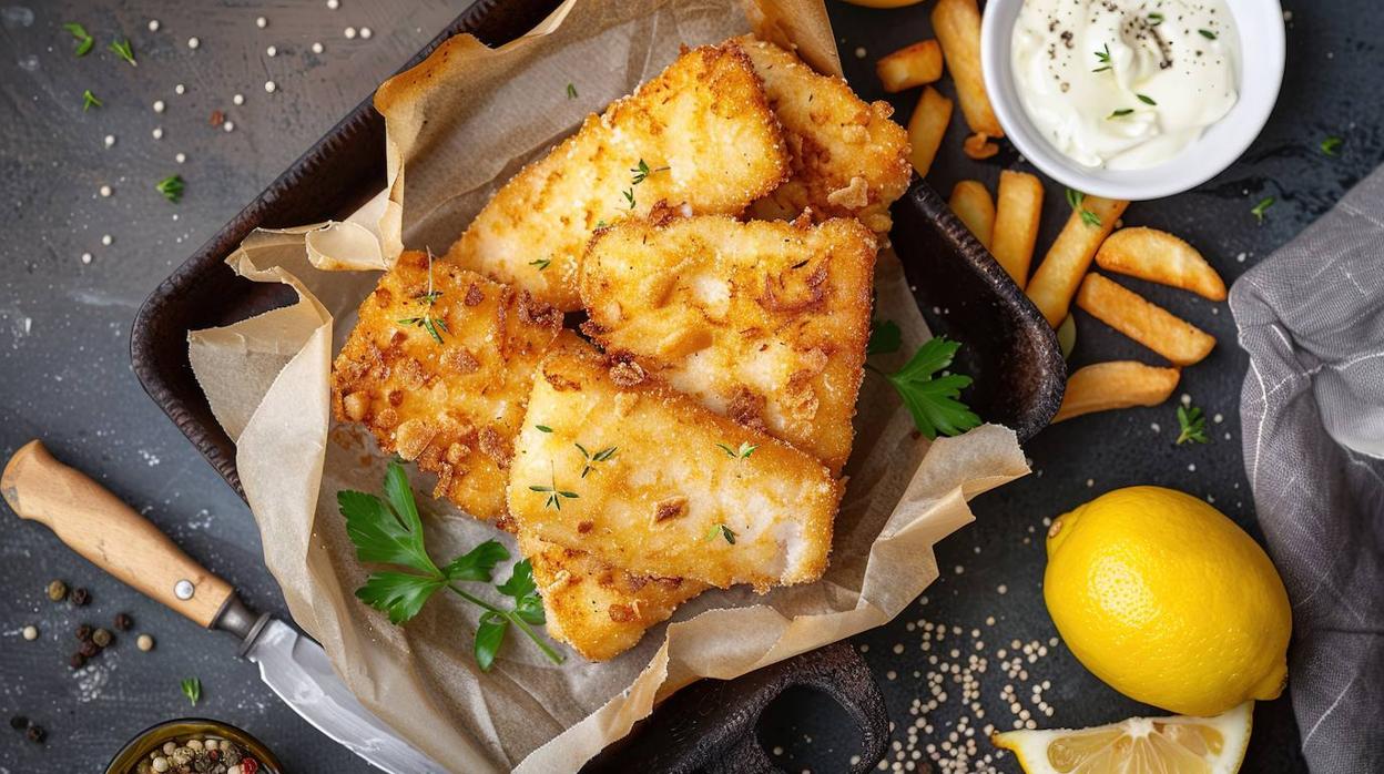 El pescado frito en la freidora de aire es más saludable