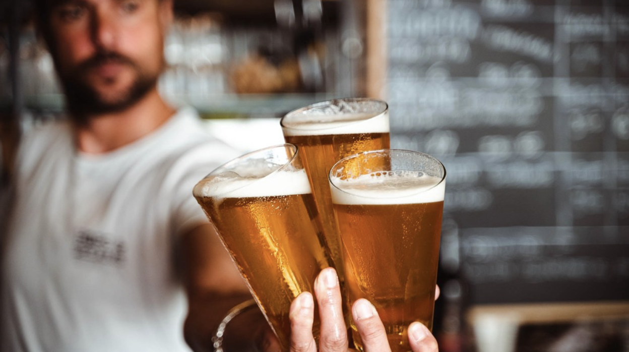Una ronda de cervezas
