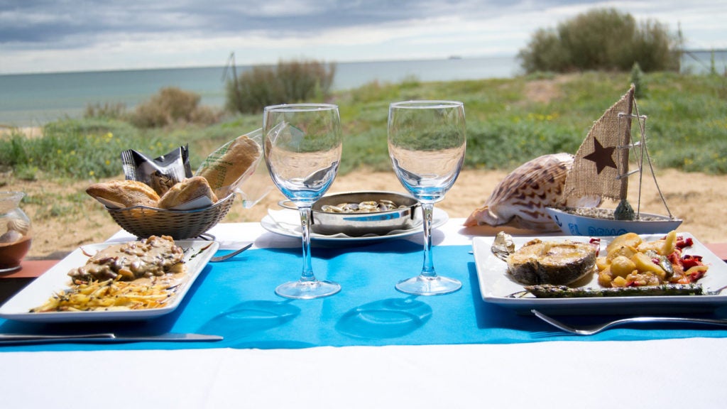 Restaurante El Remo en Mazagón. 