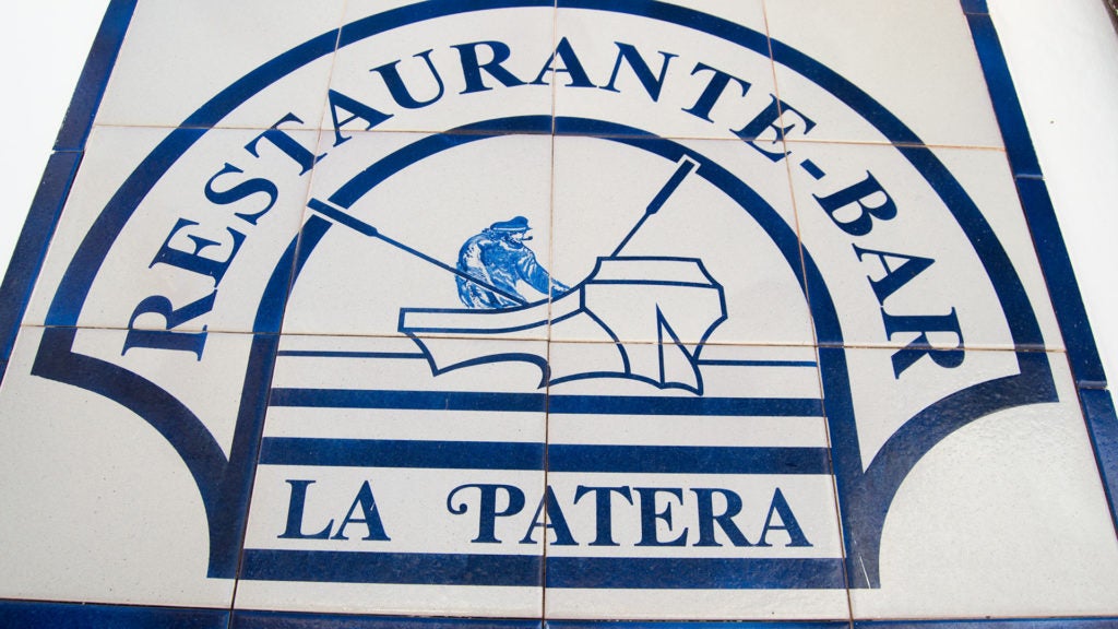 Restaurante La Patera en El Rompido. 