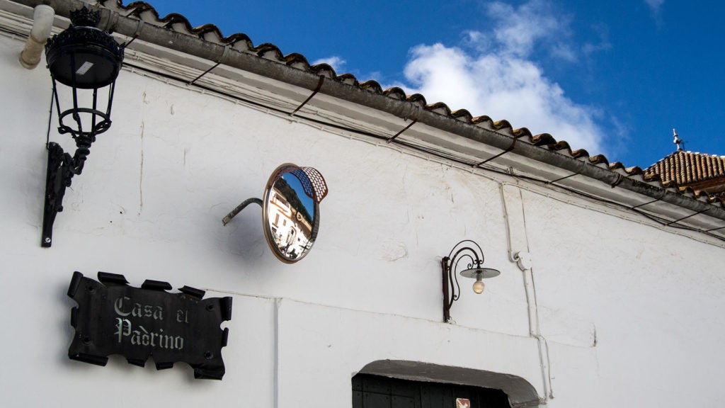 Restaurante El Padrino en Alájar. Restaurante El Padrino en Alájar