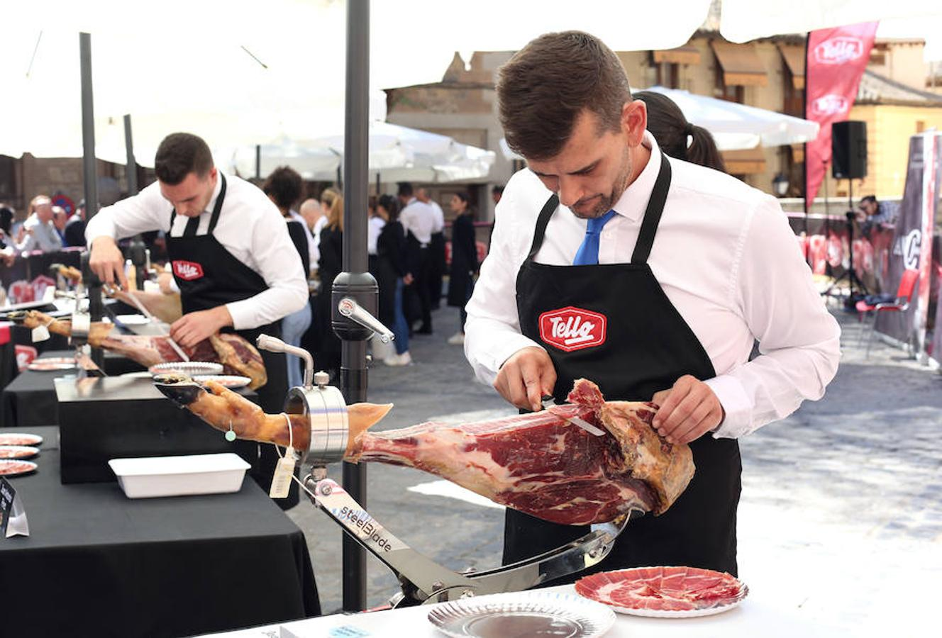 El onubense Juan Antonio Perez estará en la final del concurso de cortadores de jamón