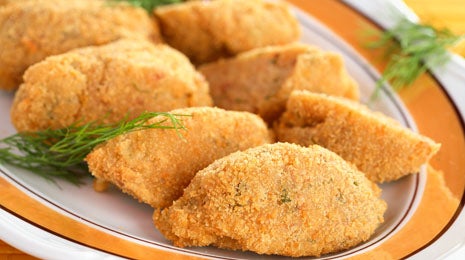 Croquetas de lentejas - Gurmé