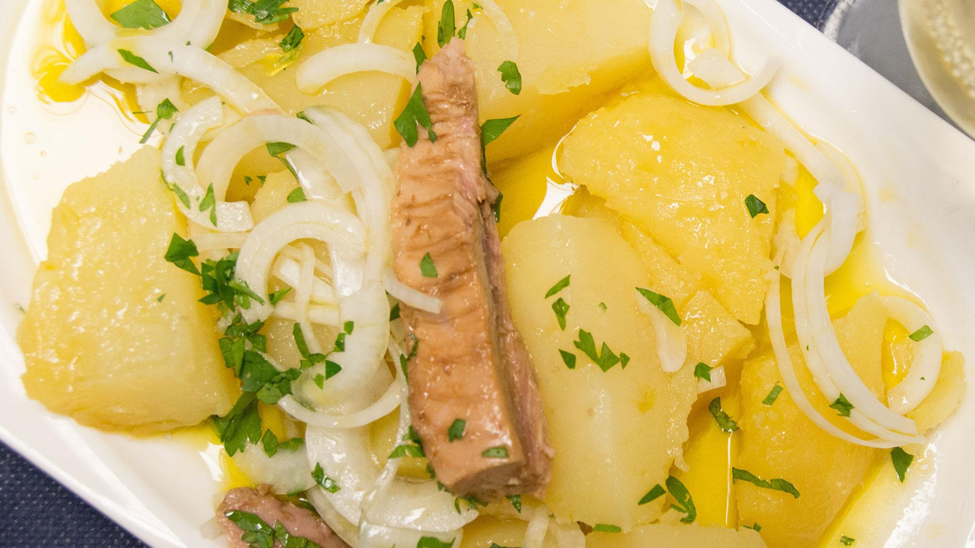 “Papas aliñás” - Gurmé