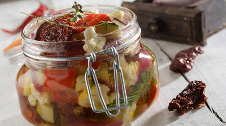 Verduras encurtidas - Gurmé