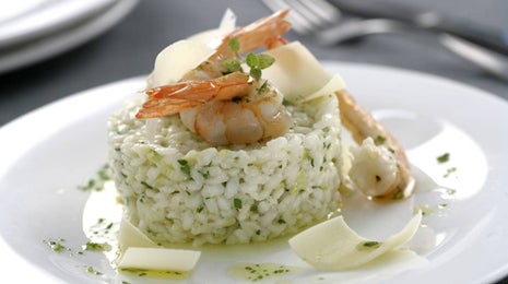 Risotto de langostinos - Gurmé