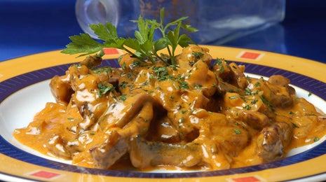 Buey al estilo Stroganoff - Gurmé