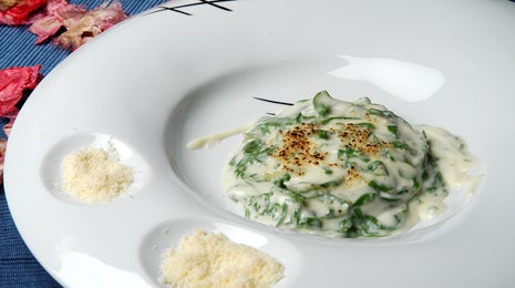 Espinacas al gratén - Gurmé
