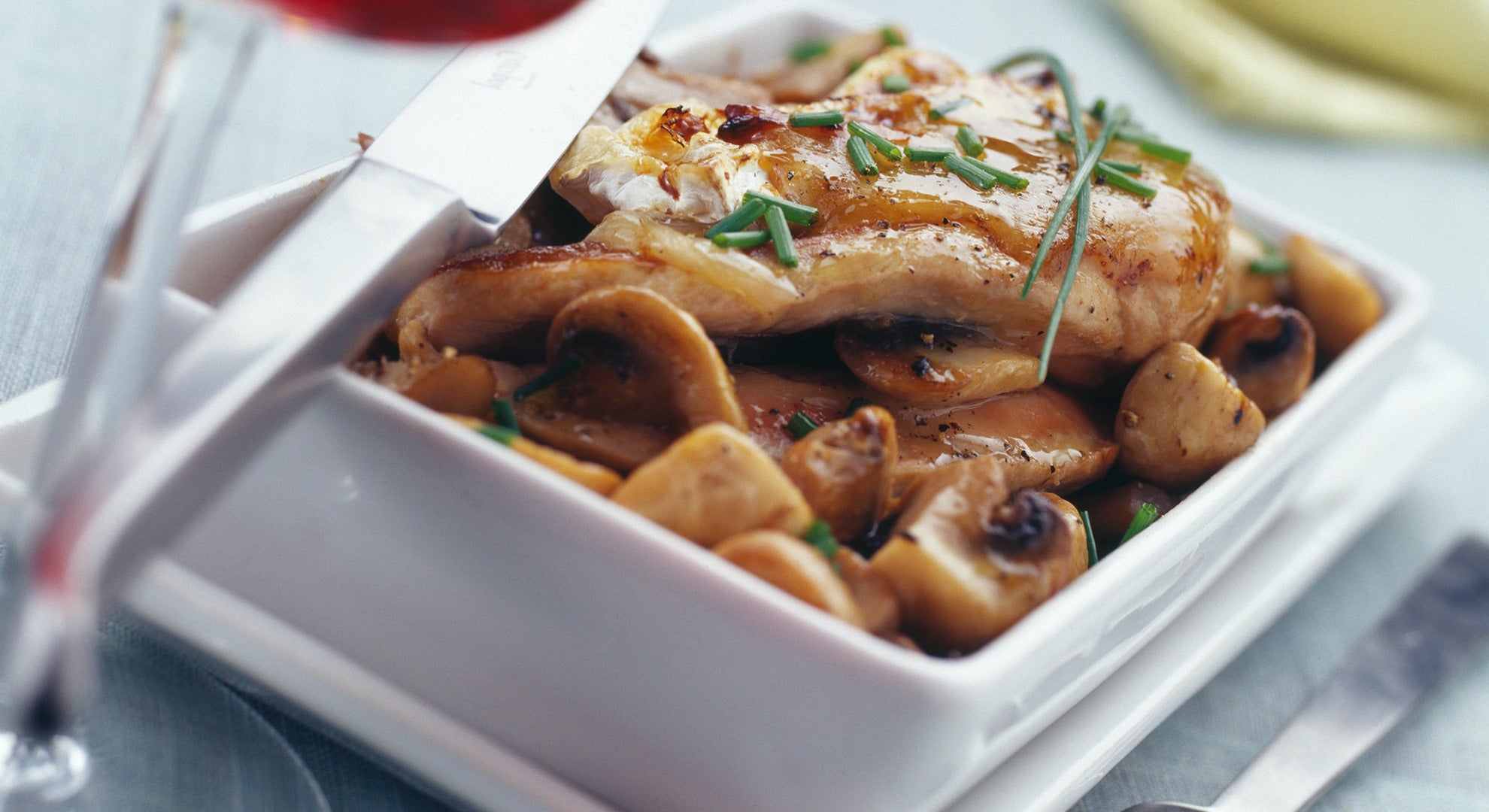 Pavo guisado con vino - Gurmé