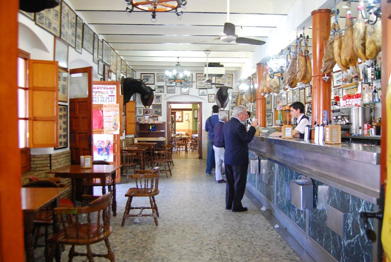 Ambiente taurino en Sanlúcar la Mayor 1430. Ambiente taurino en Sanlúcar la Mayor