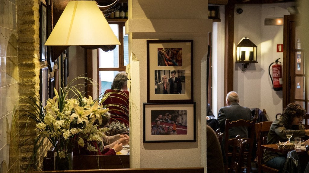 Restaurante Placentines en el centro de Sevilla. Restaurante Placentines en el centro de Sevilla