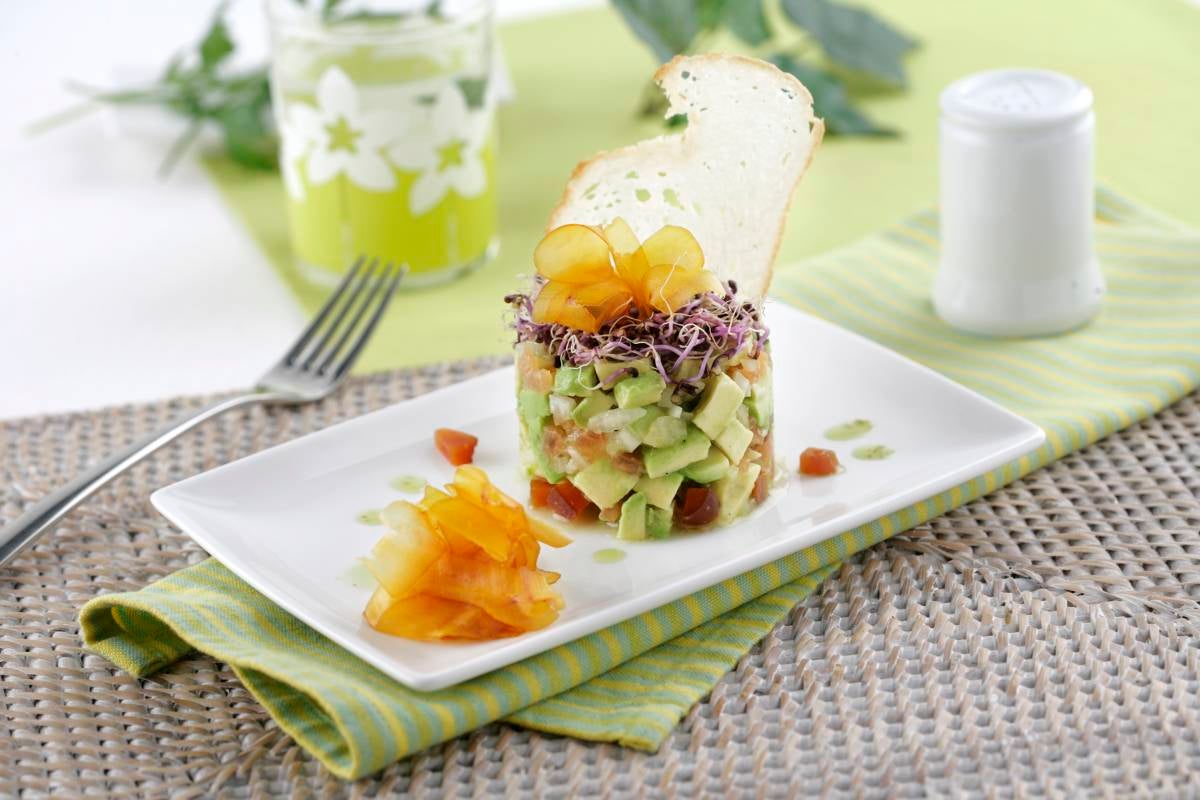 Tartar de aguacate - Gurmé