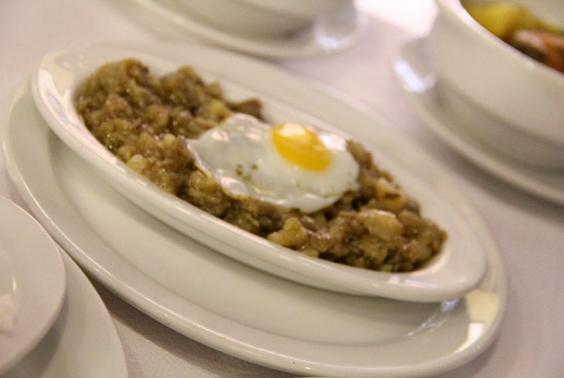 Comida de casa buena 1868. Comida de casa buena