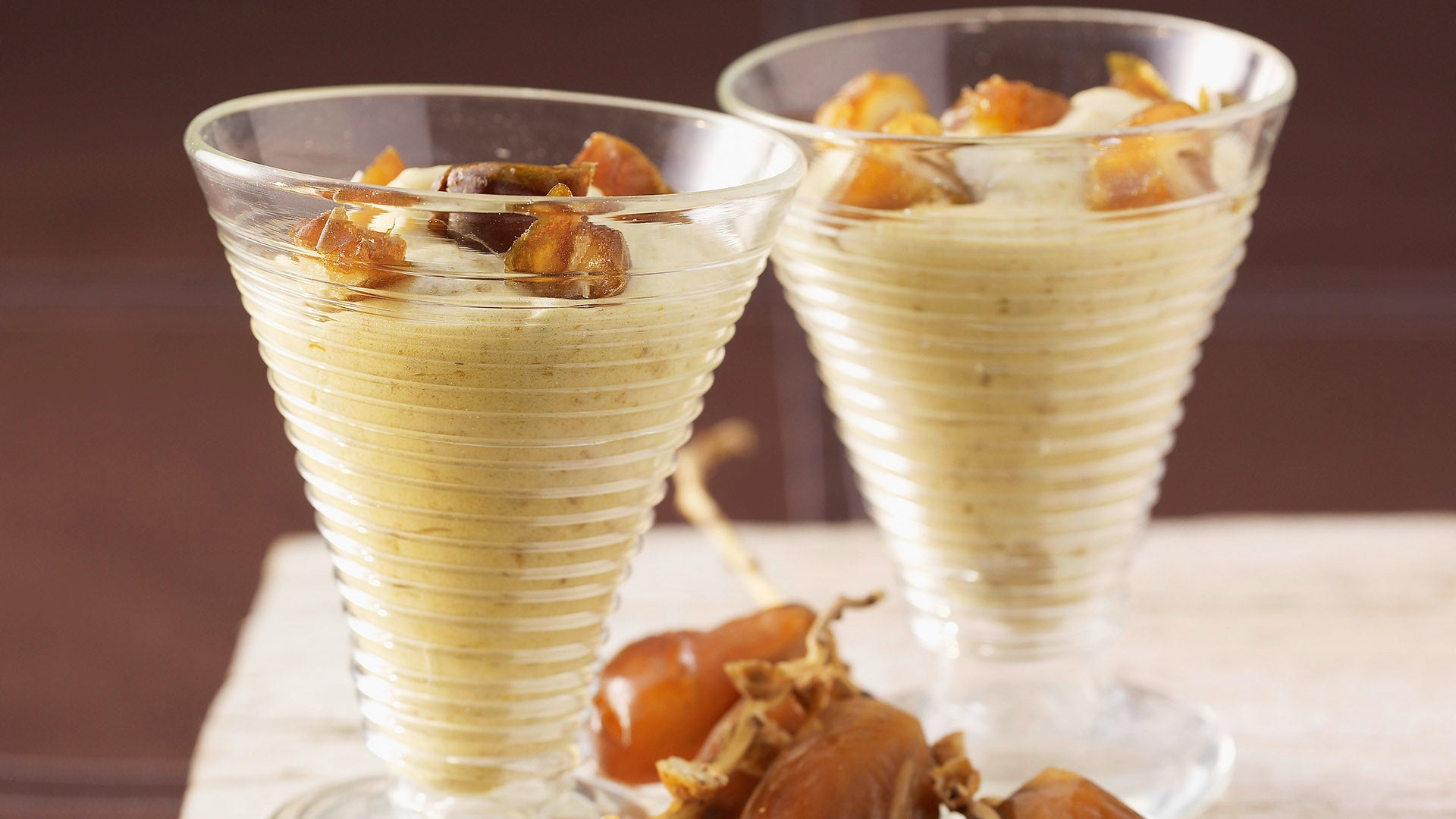 Mousse de dátiles - Gurmé