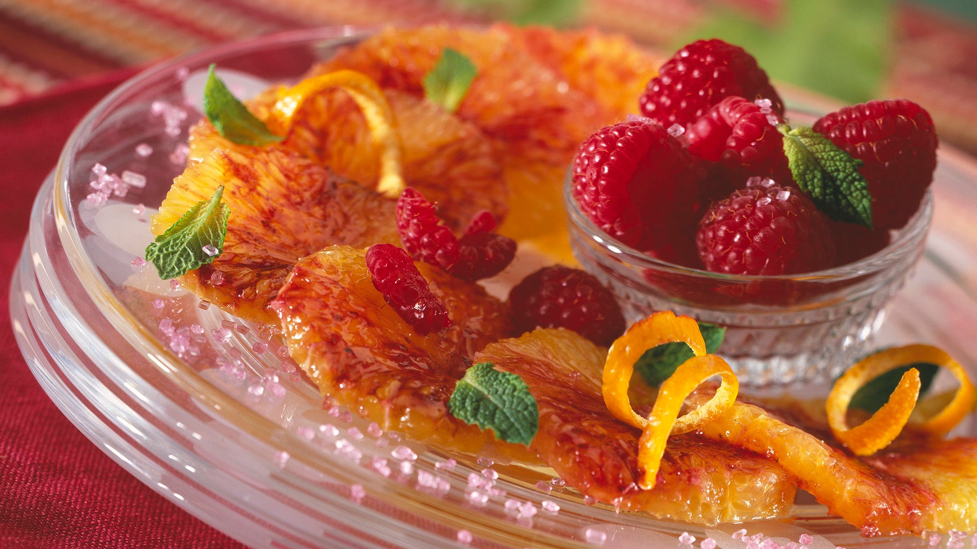 Frutas con crema de sabayón - Gurmé