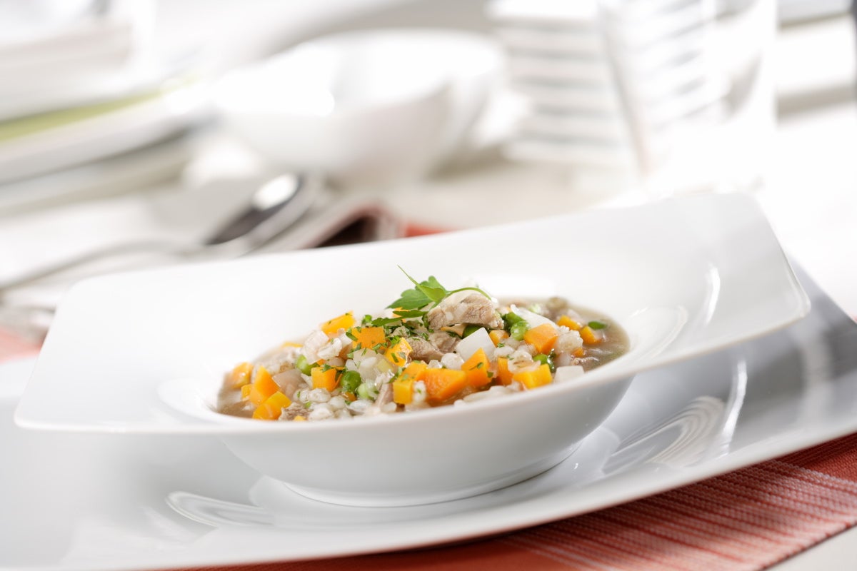 Sopa de cordero - Gurmé