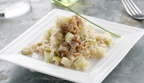 Arroz con manzana y nueces - Gurmé