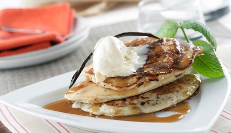 Pancakes de manzana