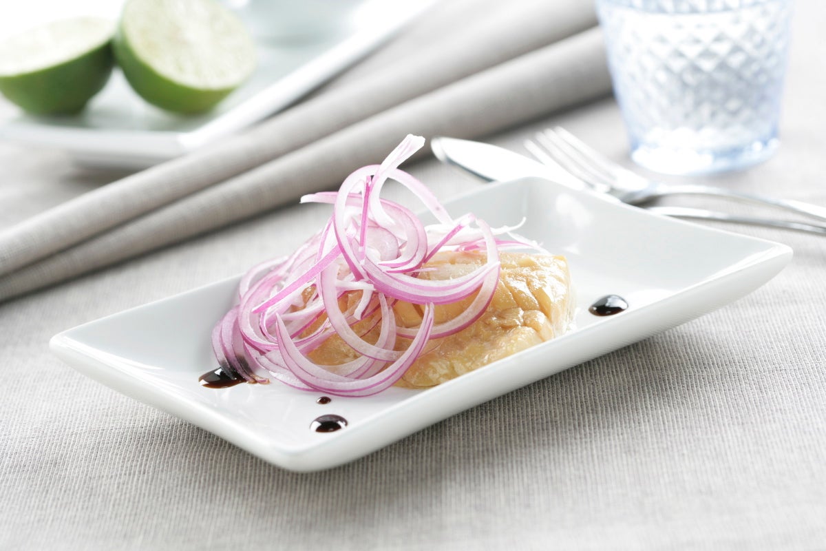 Abadejo marinado al limón verde - Gurmé