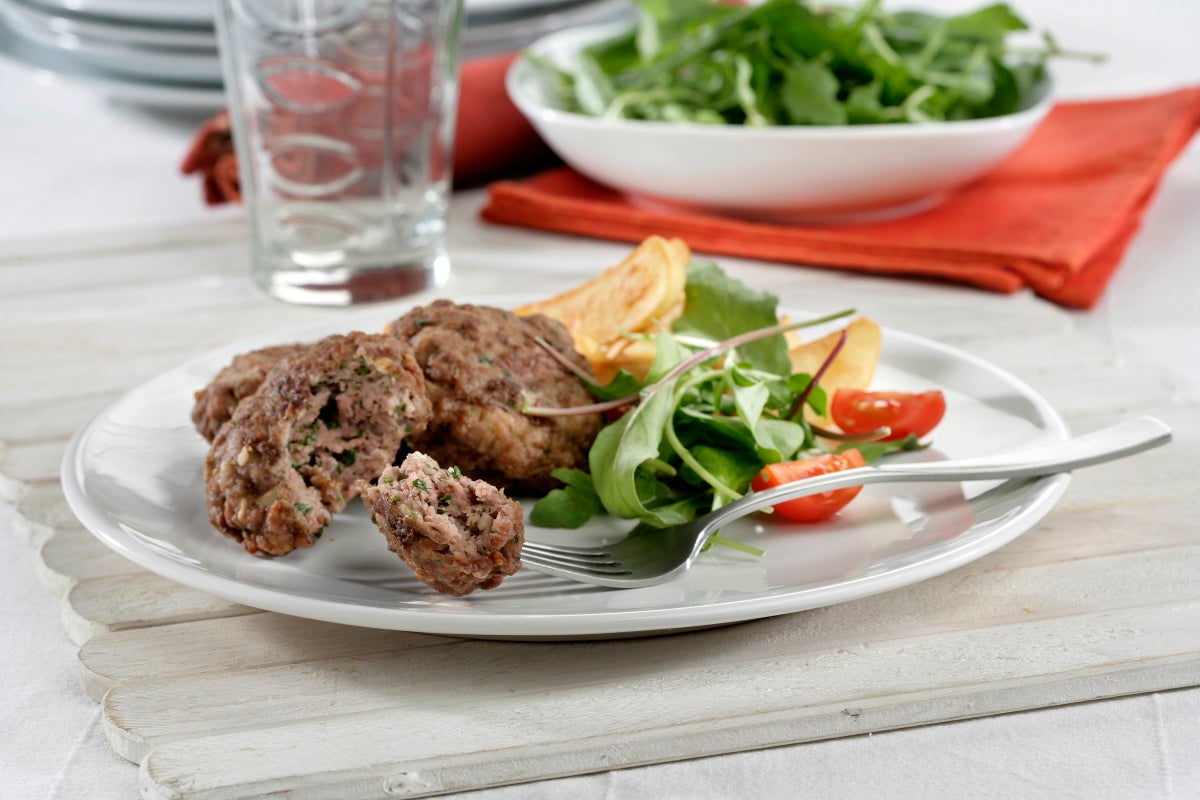 Filetes rusos con ensalada - Gurmé