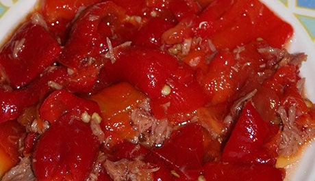 Pimientos asados - Gurmé