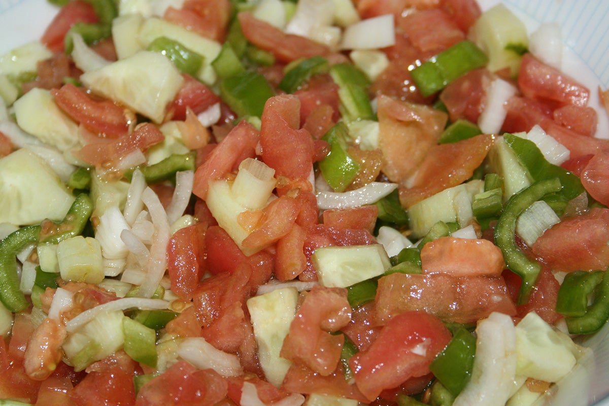 Picadillo de hortalizas - Gurmé