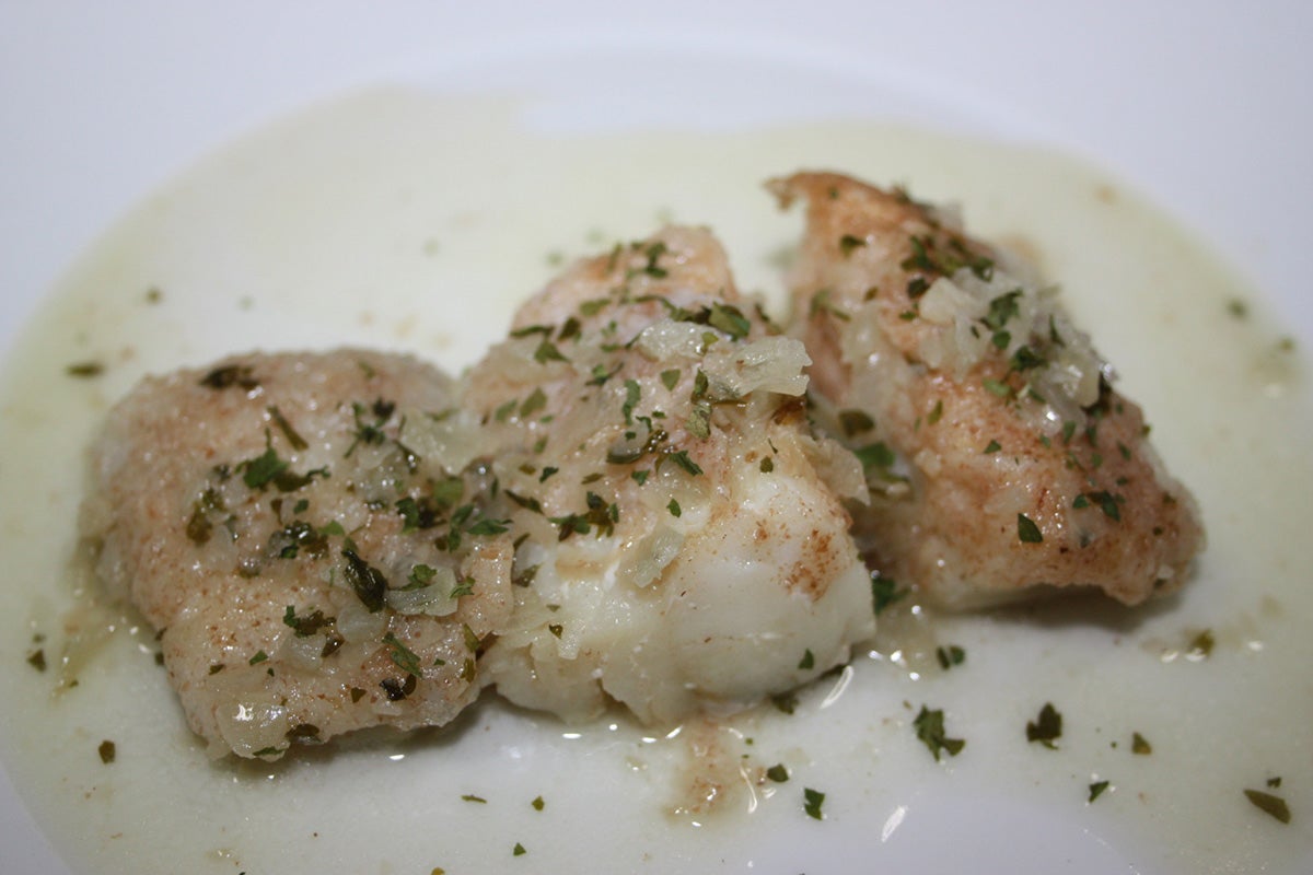 Bacalao en salsa verde - Gurmé