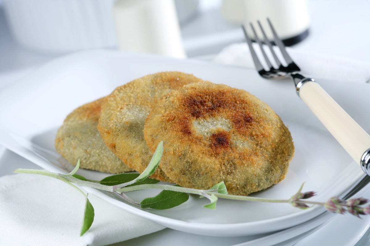 Milanesas de soja y patata - Gurmé