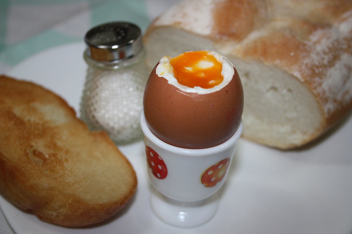 Huevo pasado por agua - Gurmé