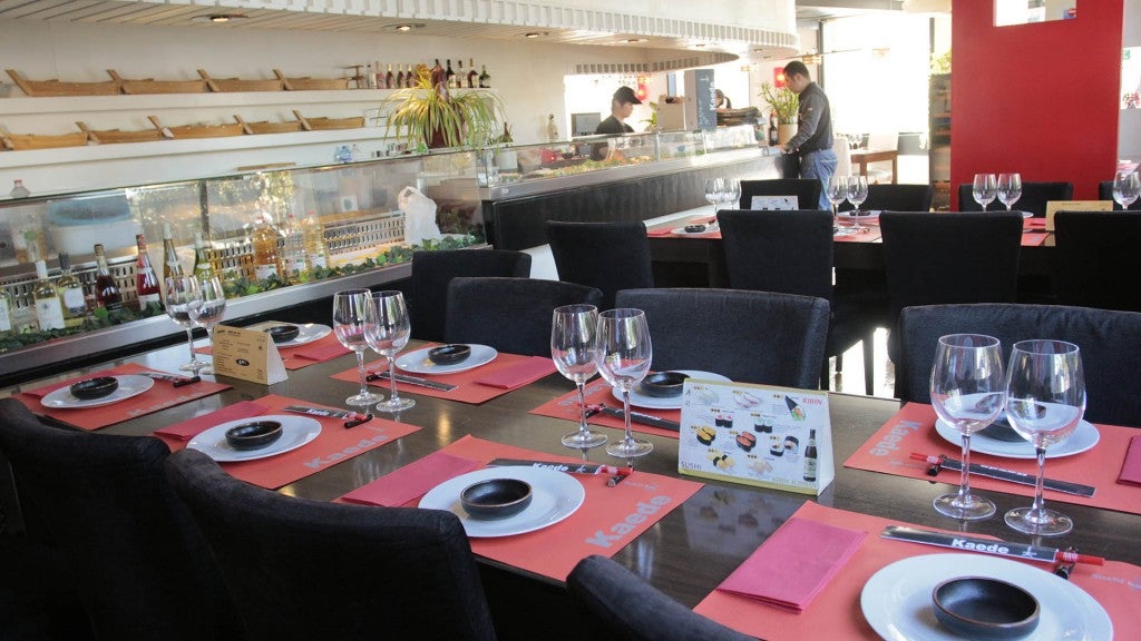 Restaurante japonés Kaede. 