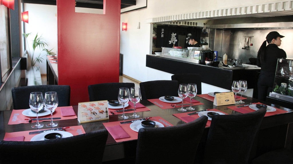 Restaurante japonés Kaede. 