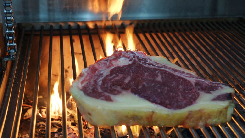 Venta El Carrito. Carne a la brasa. 