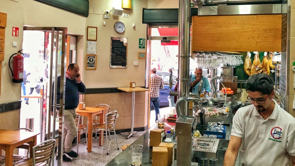 Cervecería Huracán en Sevilla capital