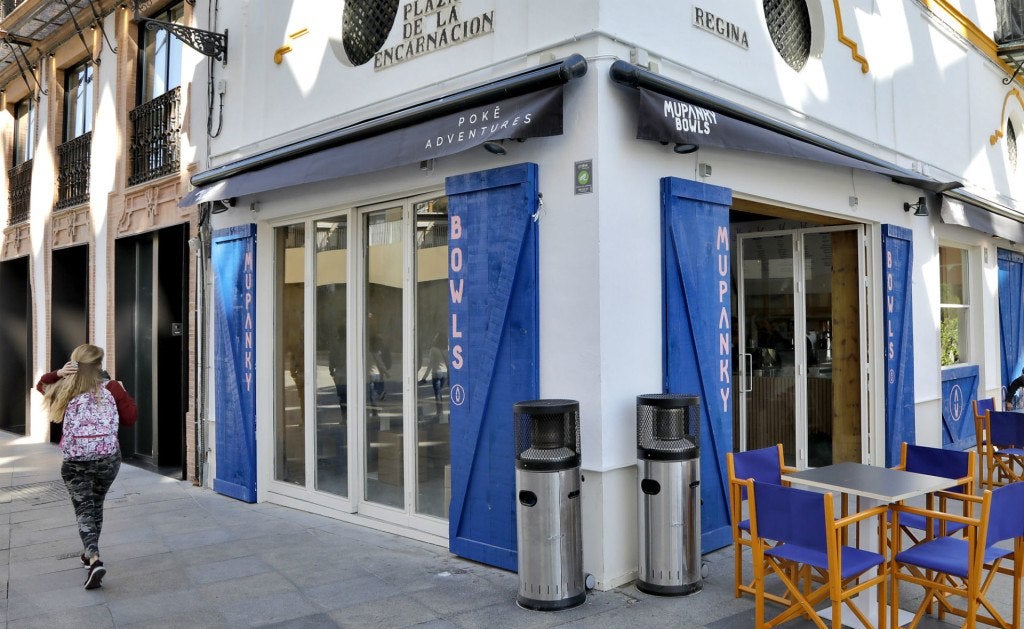 Mupanky Bowls en el centro de Sevilla