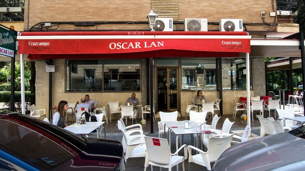 ?ôscar Lan en Sevilla. ?ôscar Lan en Sevilla