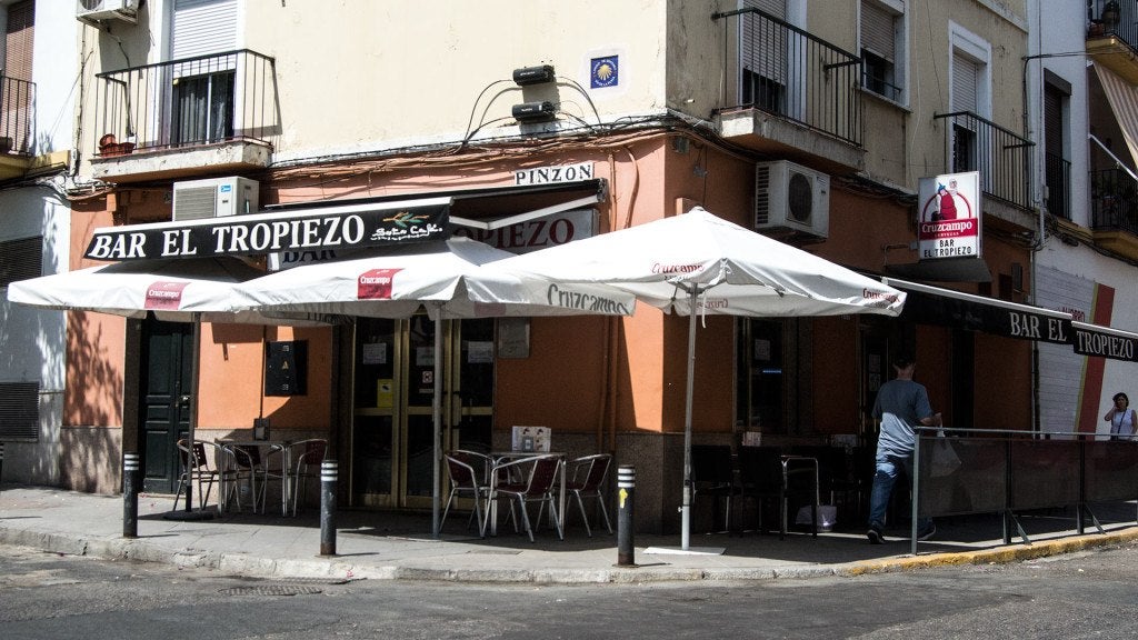 Bar El Tropiezo en Triana. Bar El Tropiezo en Triana